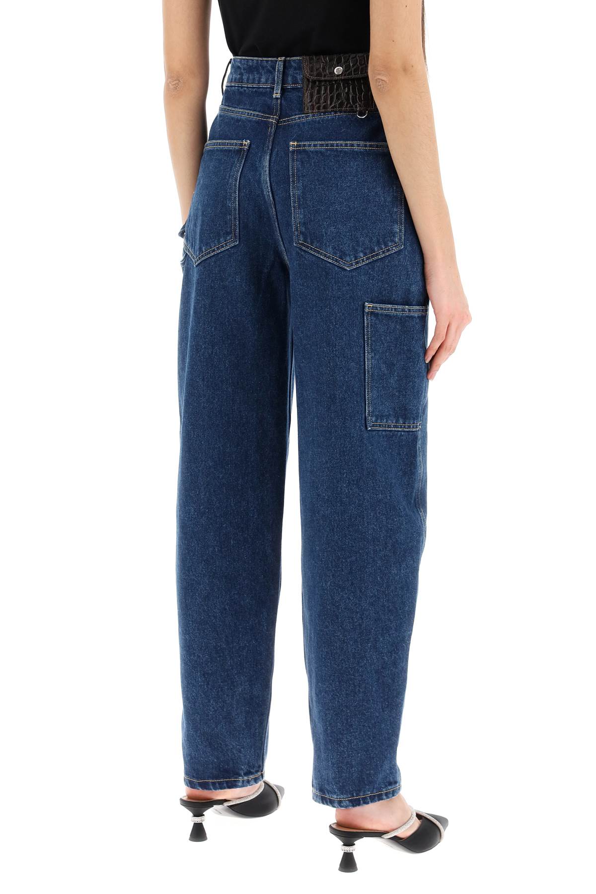 Shop Saks Potts Organic Denim Helle Jeans In Women In Blue