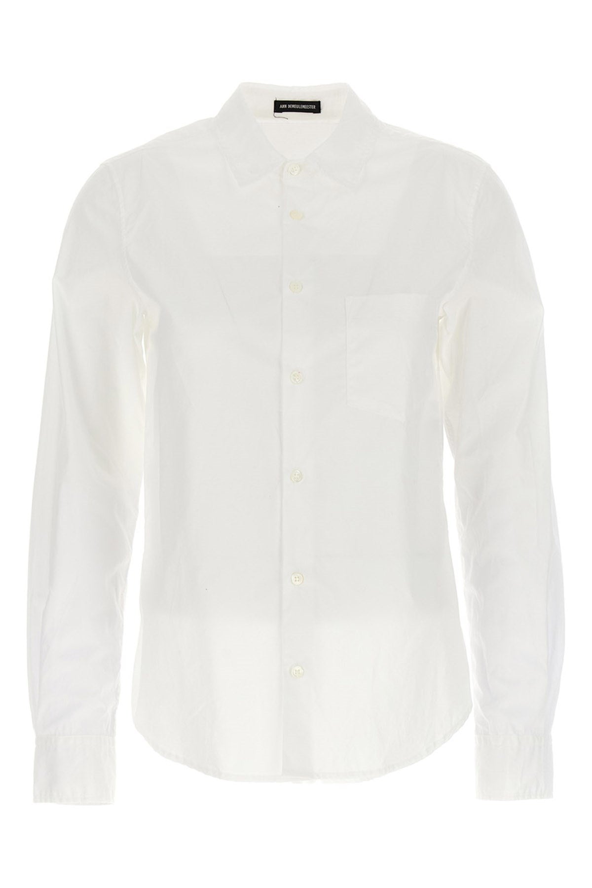 Ann Demeulemeester Alla Slouchy Shirt In White