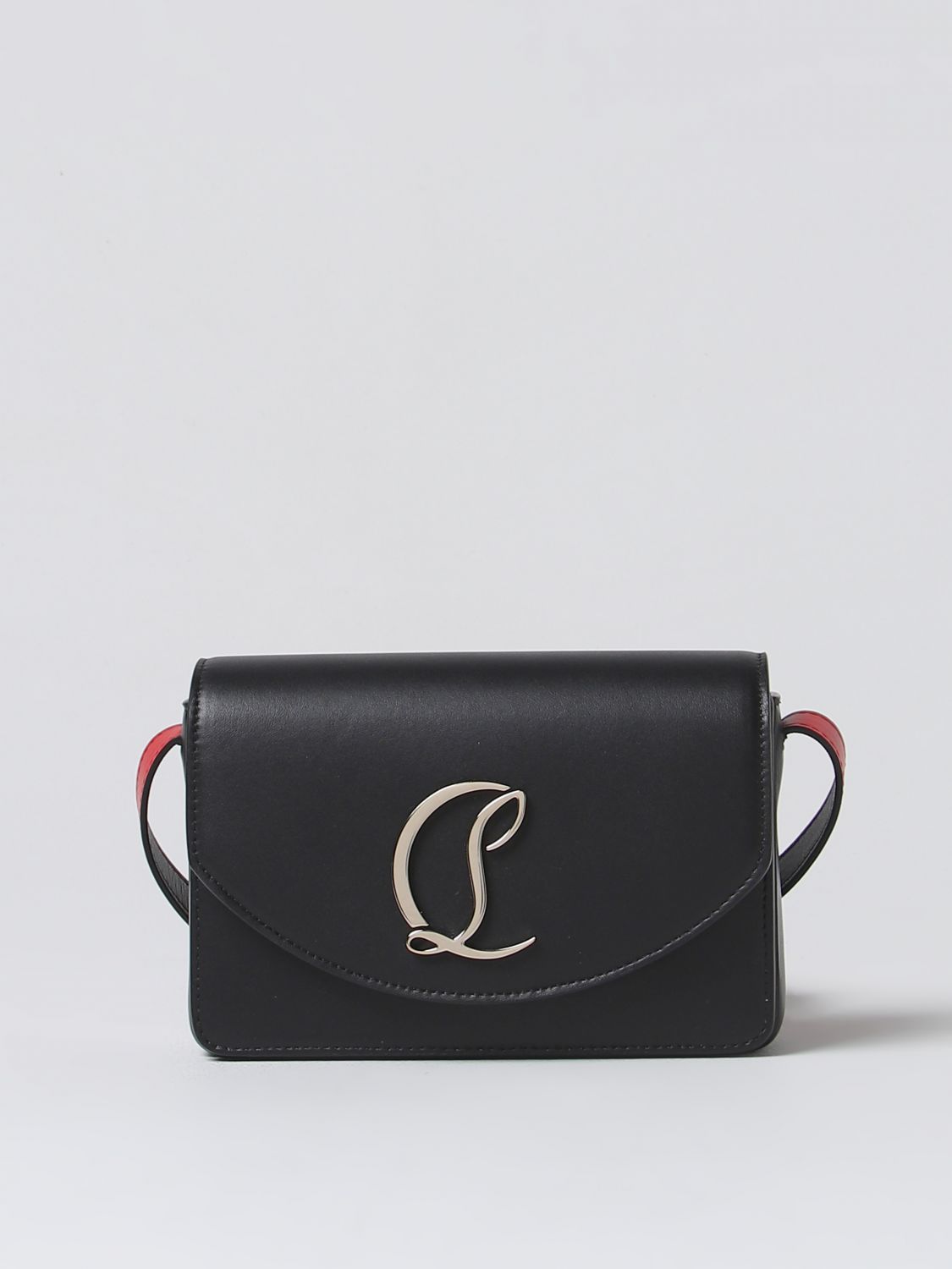 Shop Christian Louboutin Mini Bag Woman Black Woman
