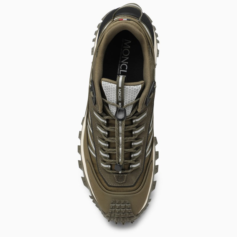 Shop Moncler Green Trailgrip Gtx Trainer Men