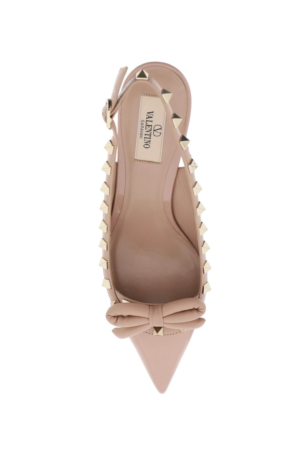 Shop Valentino Garavani Rockstud Slingback Pumps Women In Multicolor