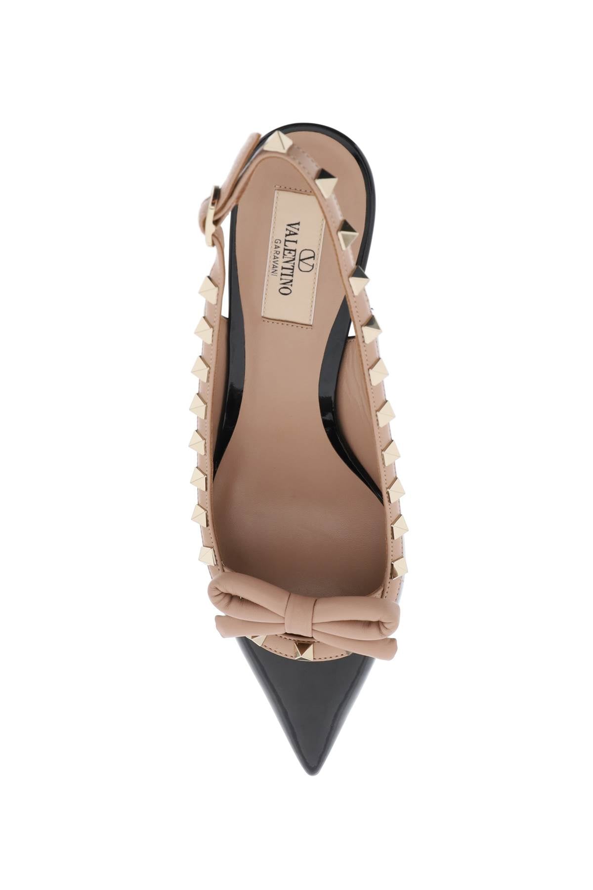 Shop Valentino Garavani Rockstud Slingback Pumps Women In Multicolor