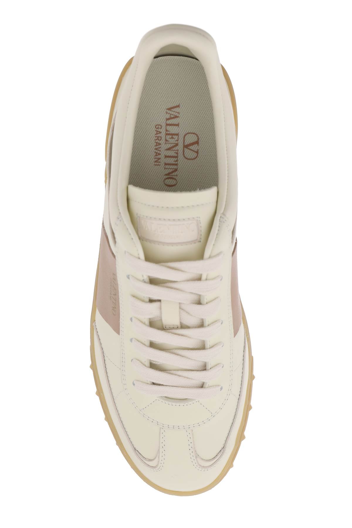 Shop Valentino Garavani Nappa Leather Upvillage Sneakers Women In Multicolor