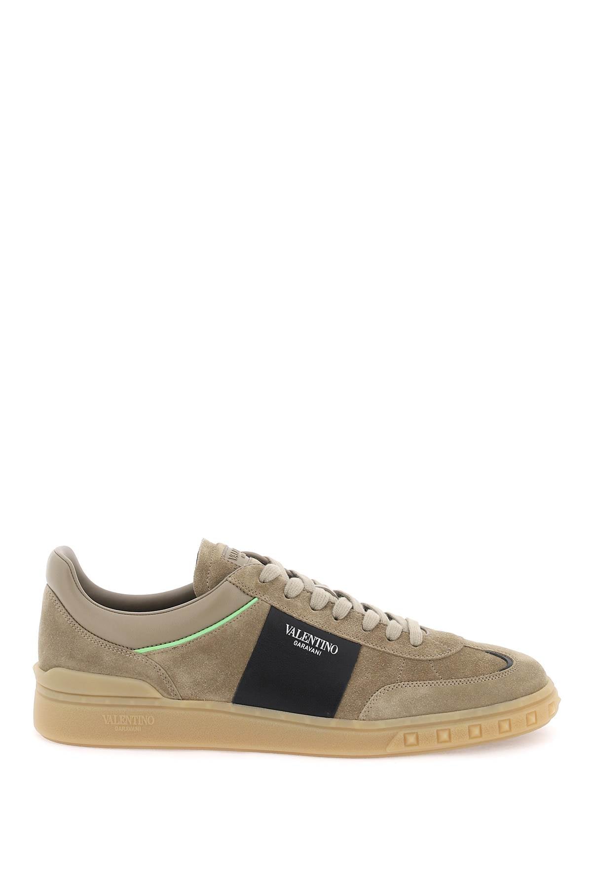 Shop Valentino Garavani Low Top Upvillage Sneakers Men In Multicolor