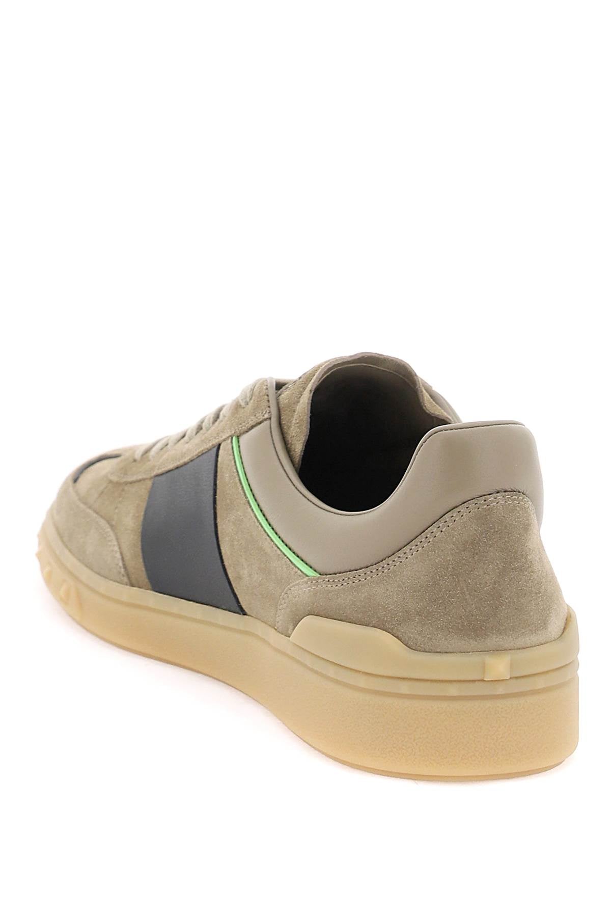 Shop Valentino Garavani Low Top Upvillage Sneakers Men In Multicolor