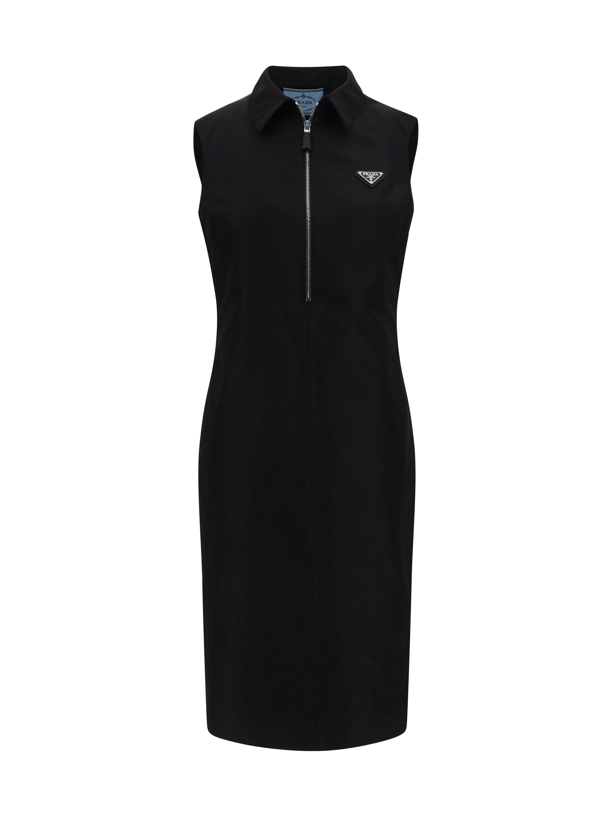 Prada Women Midi Dress In Black