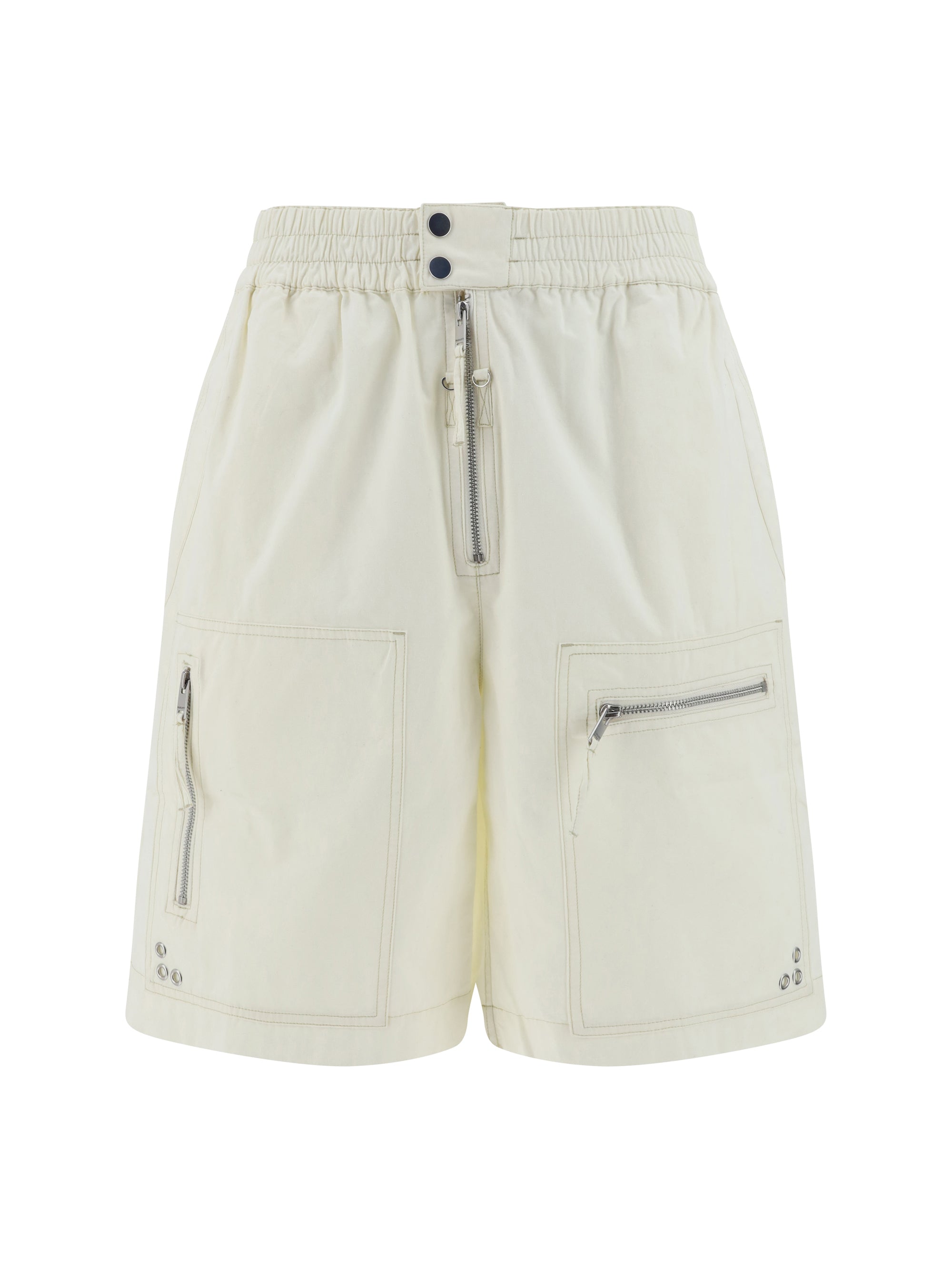 Shop Isabel Marant Men Nahlan Shorts In Multicolor