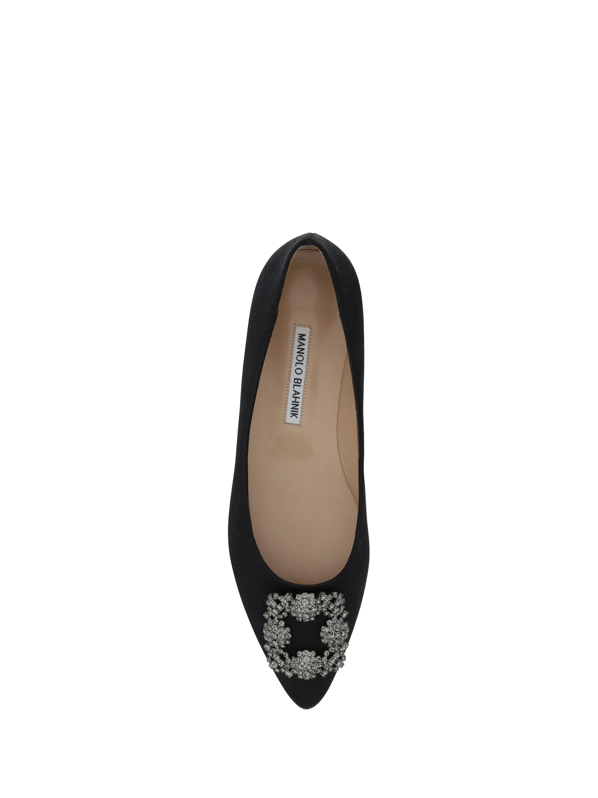 Shop Manolo Blahnik Women Hangisi Ballerinas In Multicolor