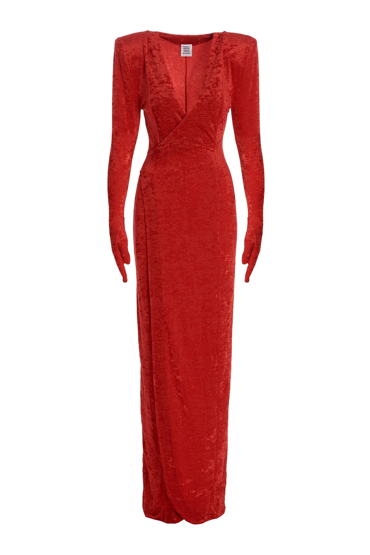 Vetements Women 'crocy' Long Dress In Red