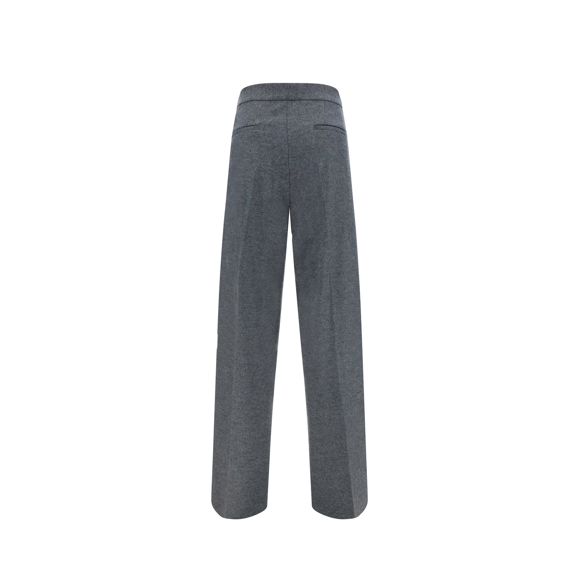Jil Sander Press Crease Tailored Trousers In Gray