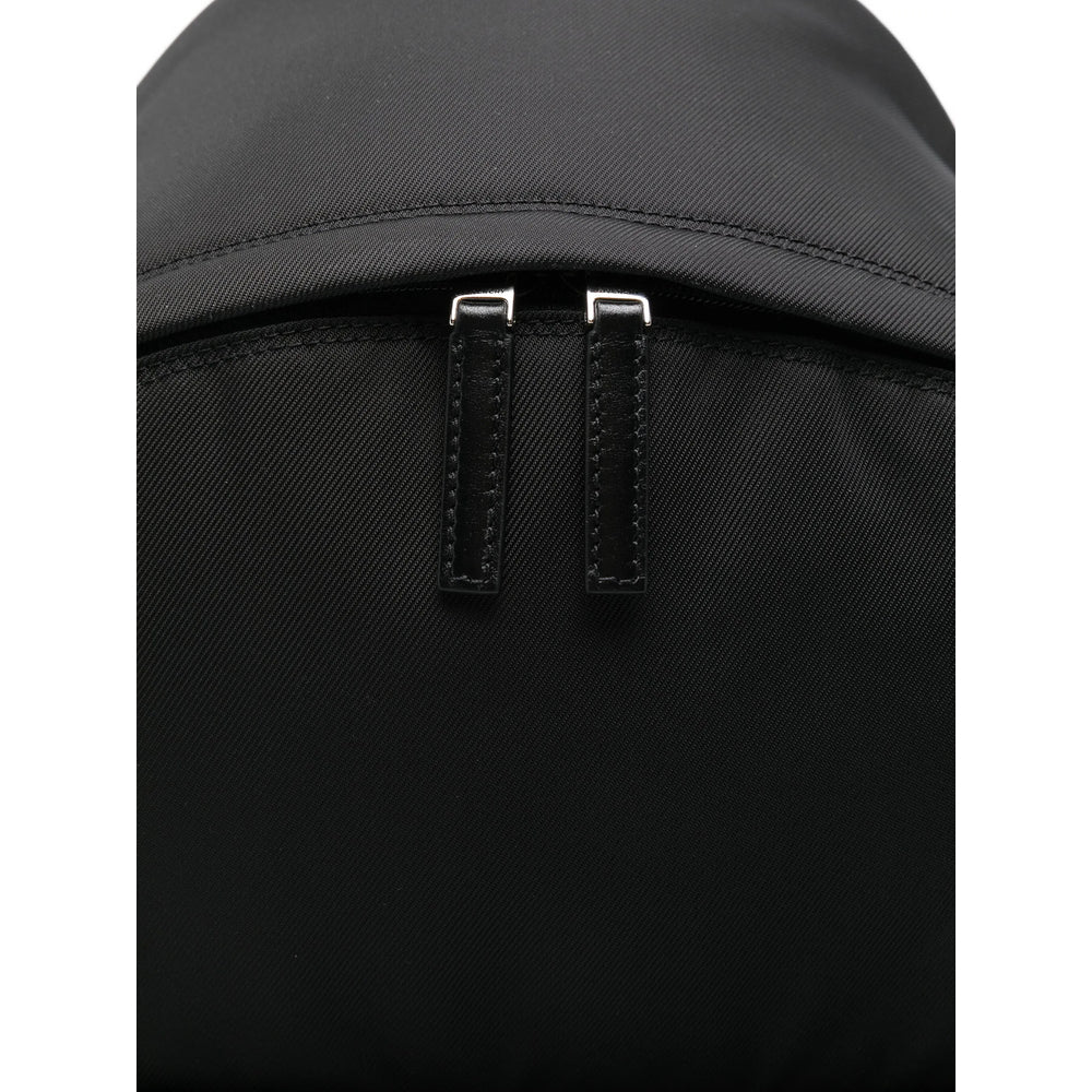 Givenchy Rounded Silhouette Backpack With Subtle Logo Detail In Black