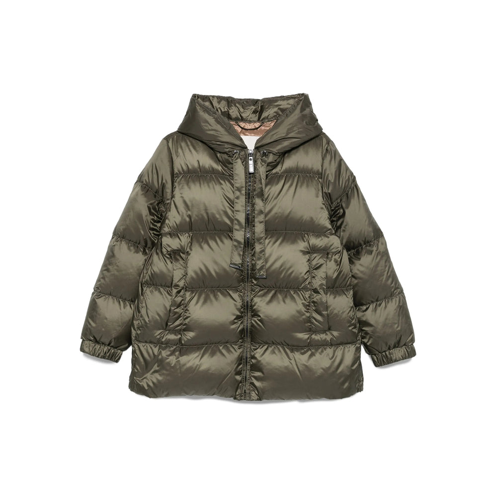 Max Mara The Cube Green Jackets - Puffer Jackets Women In Green