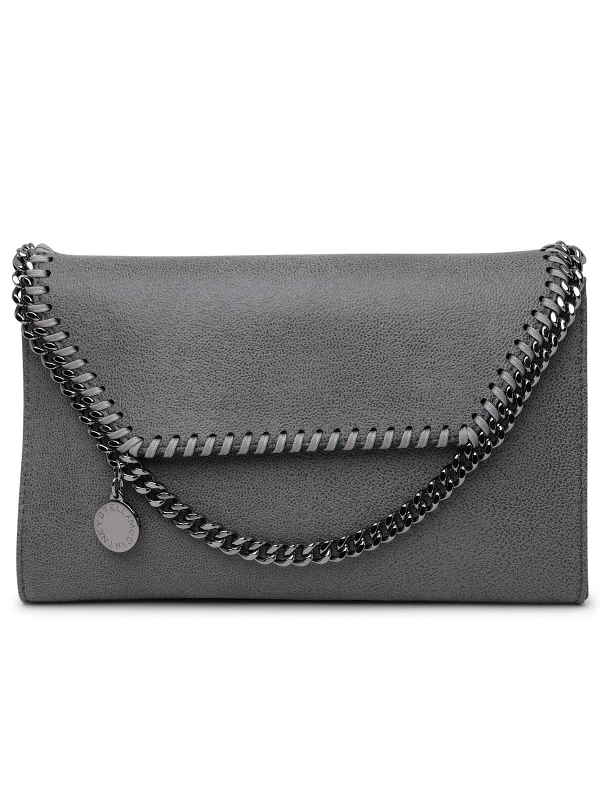 Stella Mccartney Shaggy Grey Polyester Bag Woman In Gray
