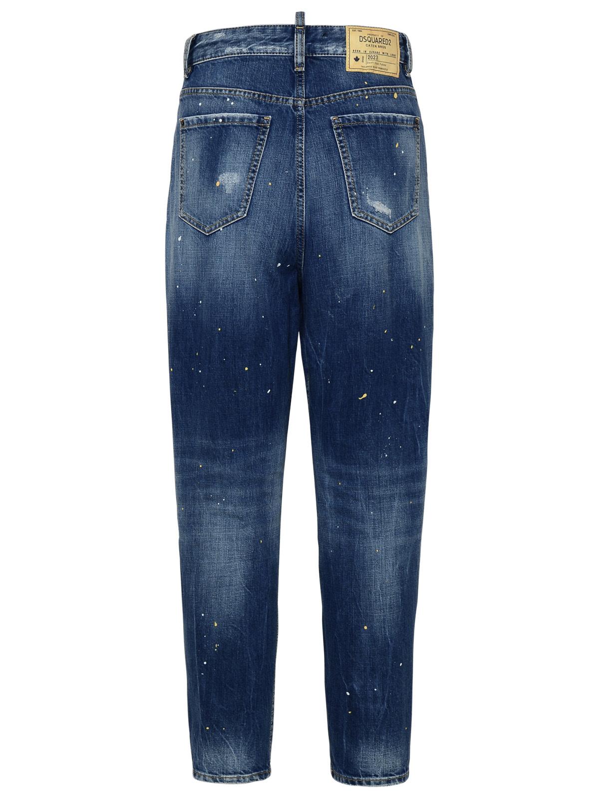 Shop Dsquared2 Sasson Jeans In Light Blue Denim Woman