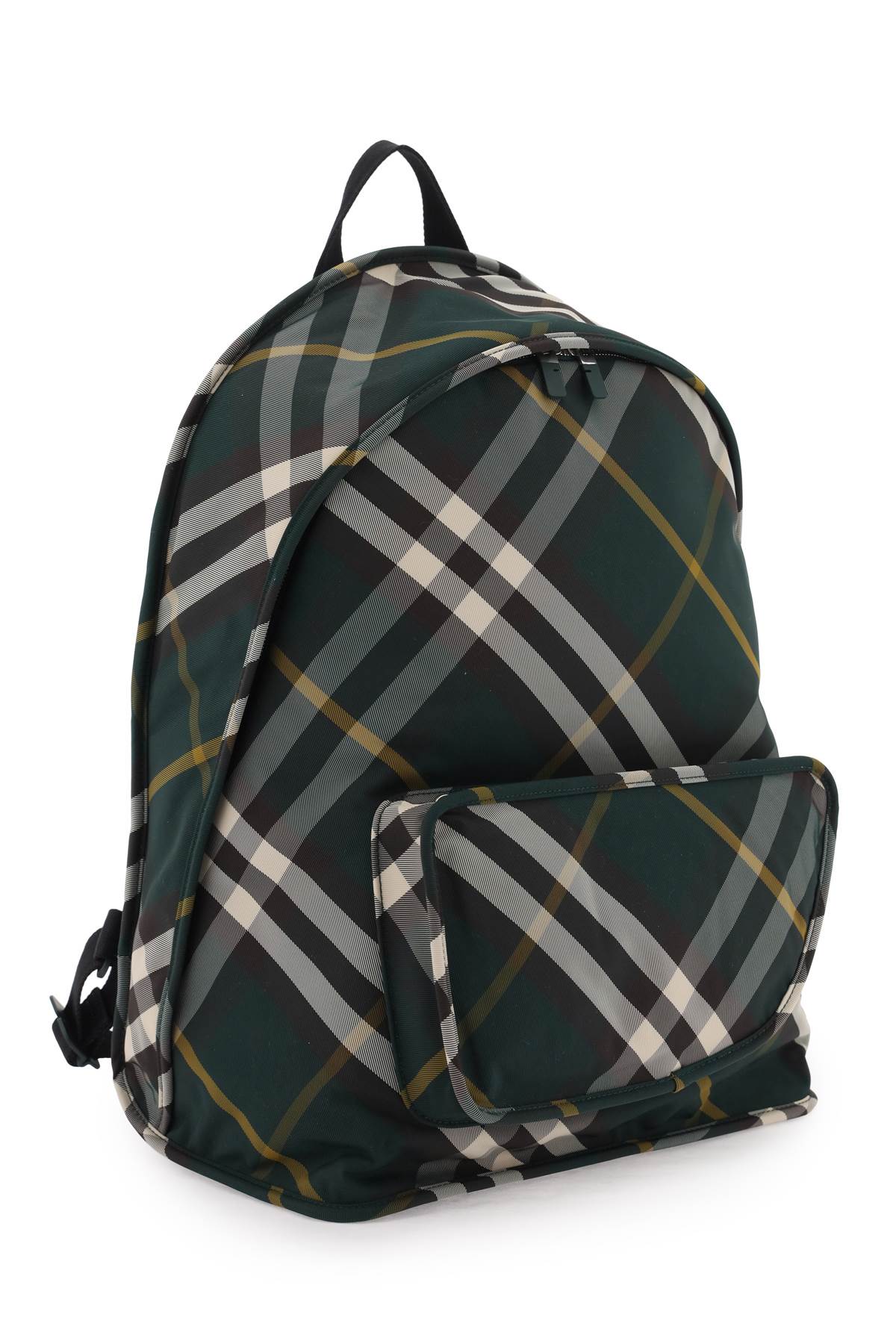 Shop Burberry Shield Backpack Men In Green