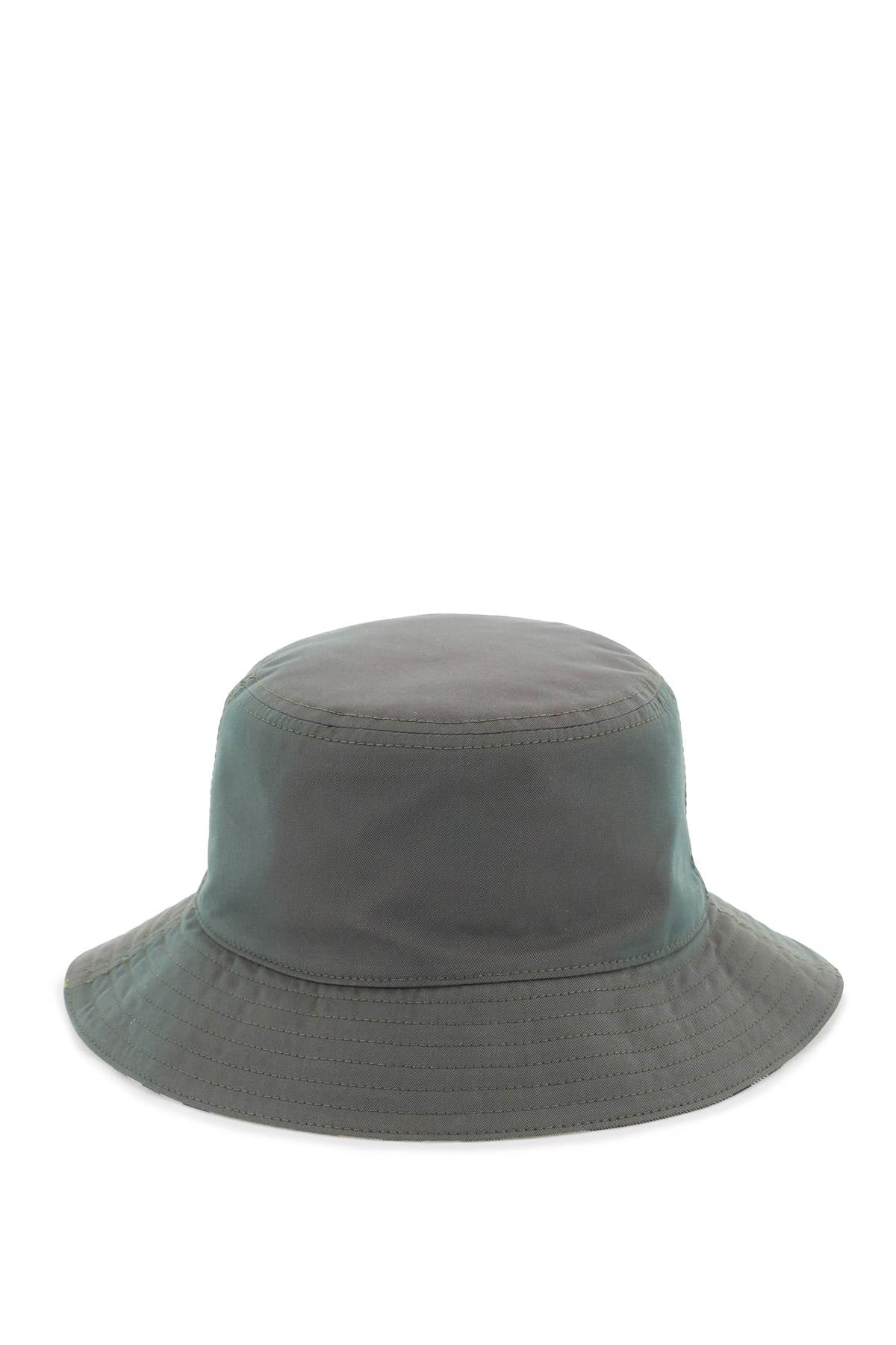 Shop Burberry Reversible Bucket Hat Women In Green