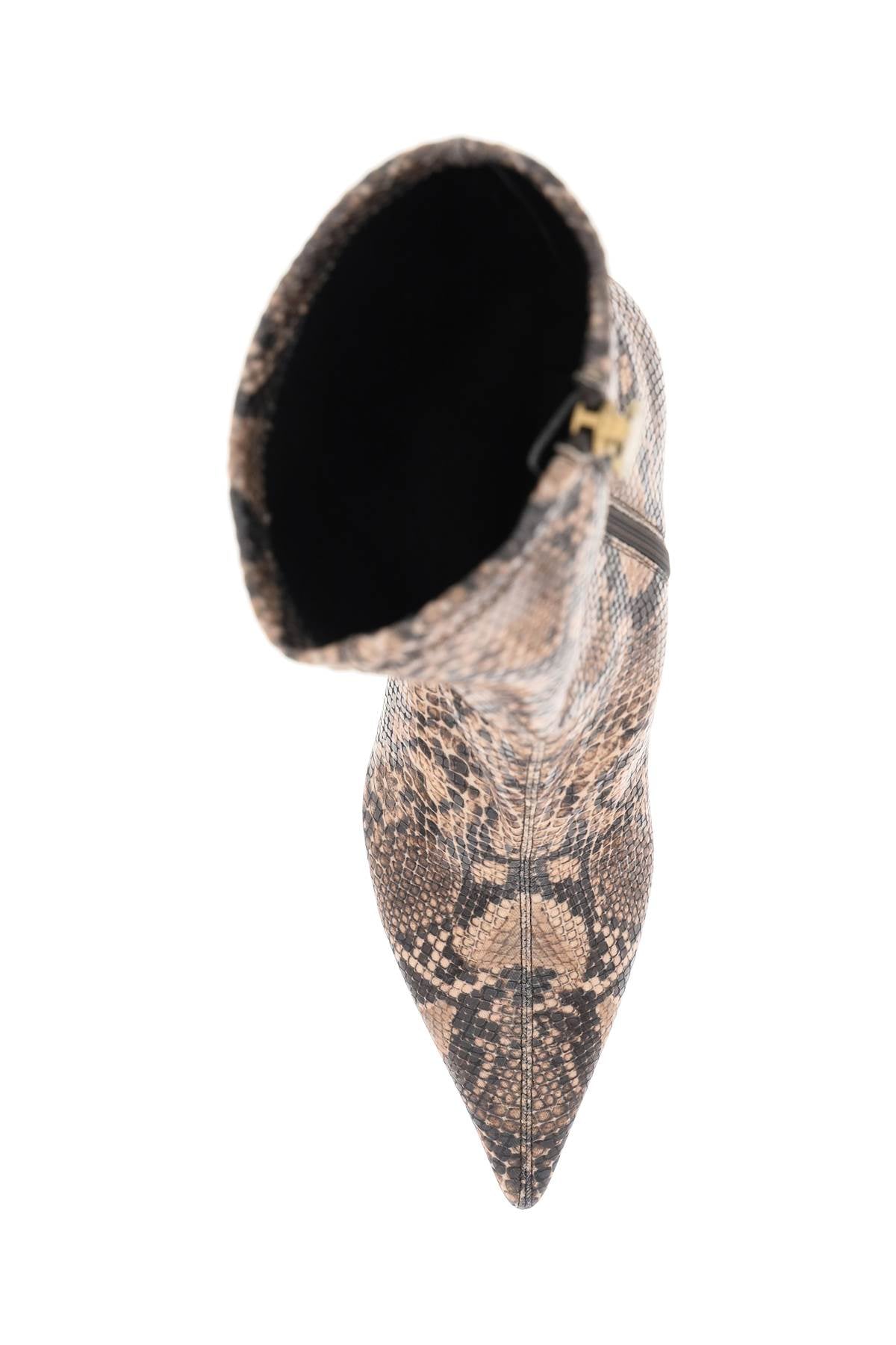 Shop Stella Mccartney Python Print Ankle Boots Women In Multicolor