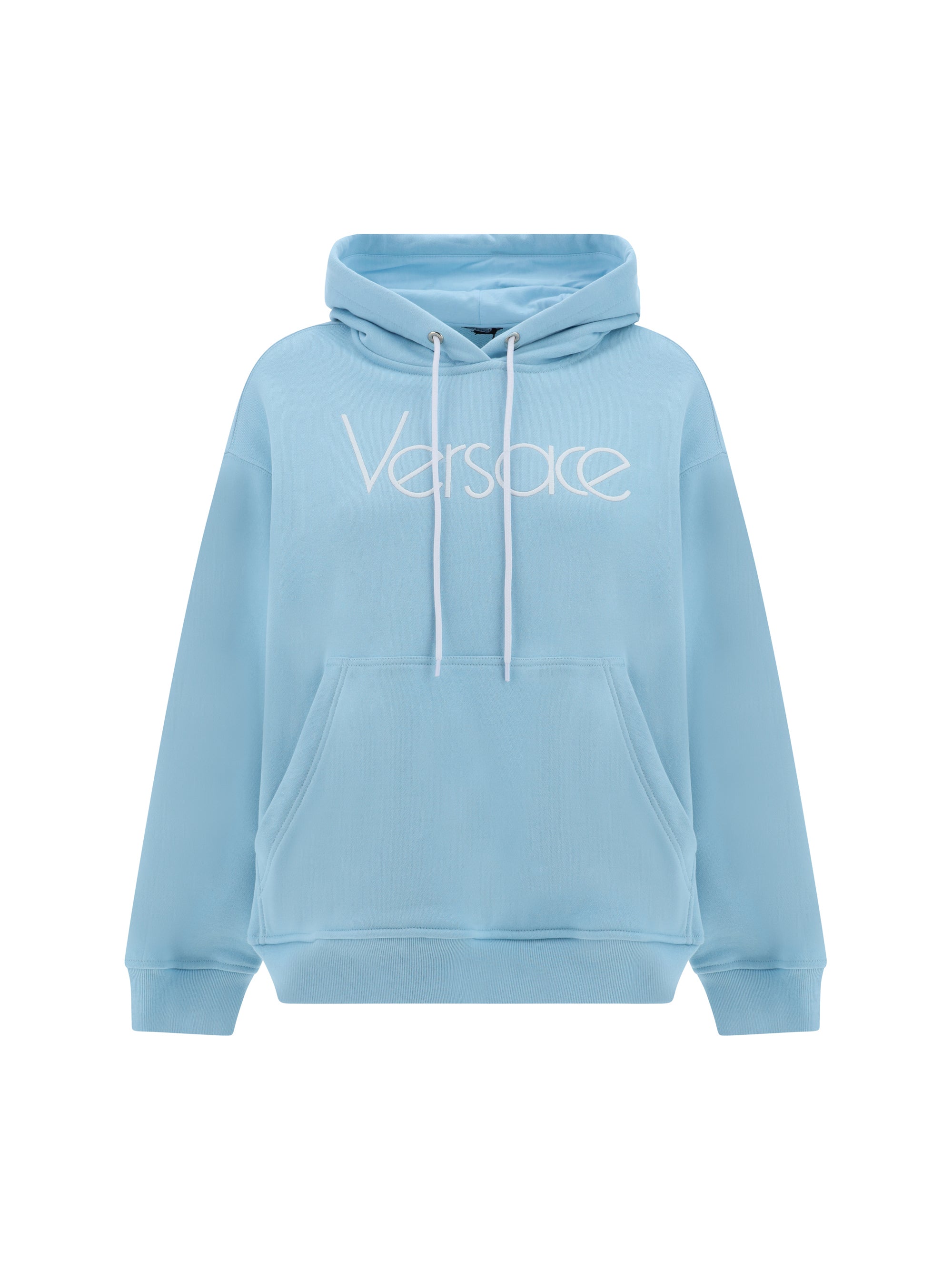 Shop Versace Women Hoodie In Multicolor