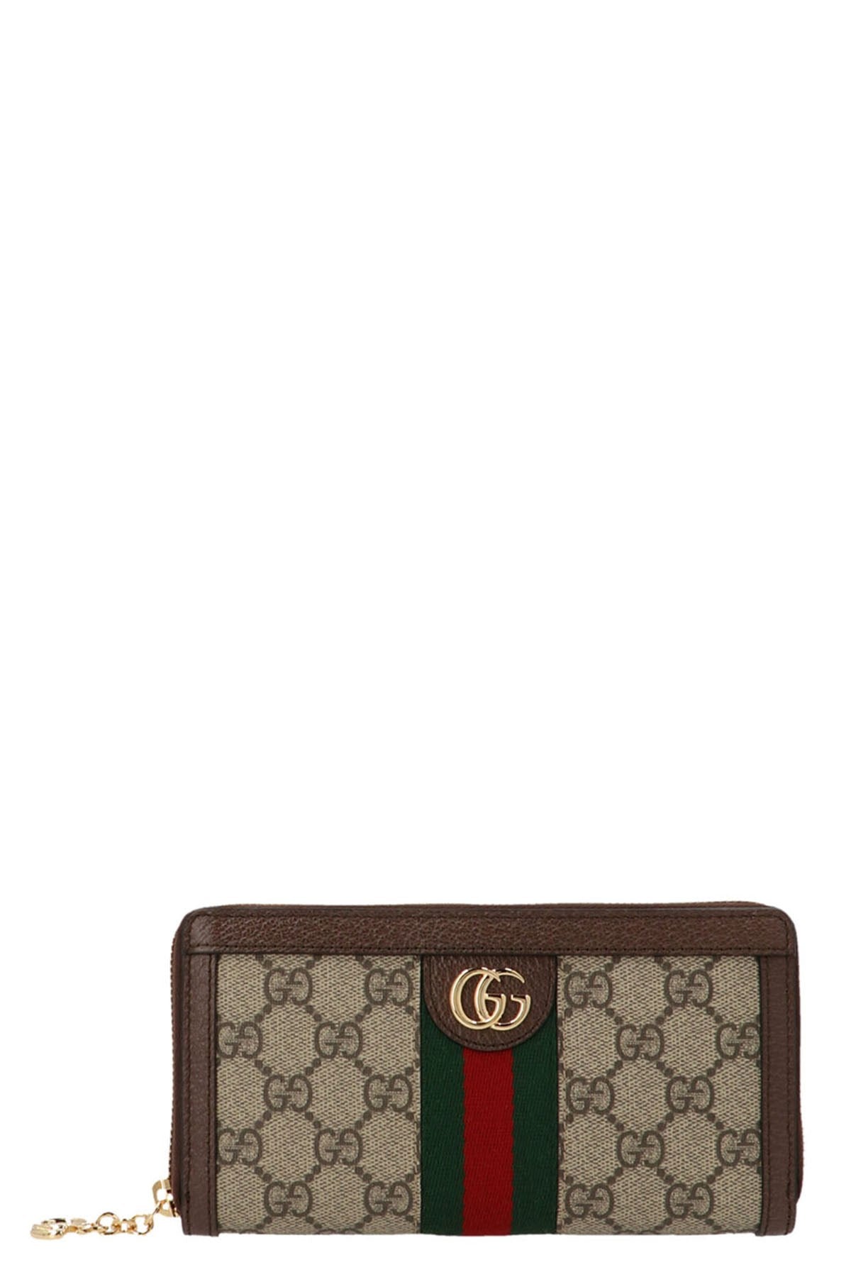 Gucci Women 'ophidia' Wallet In Brown