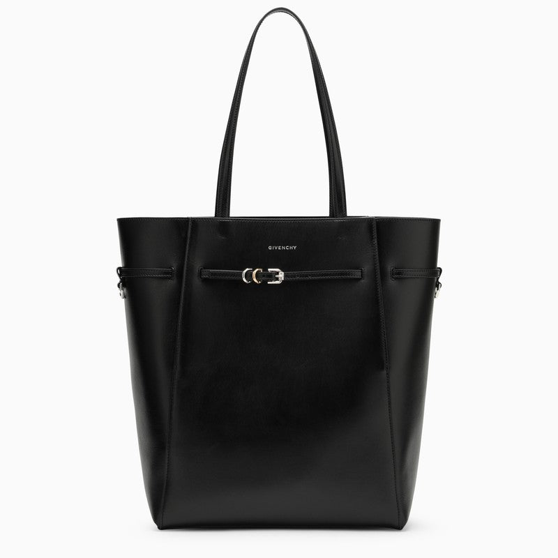 Givenchy Voyou Medium Leather Tote Bag Black Women