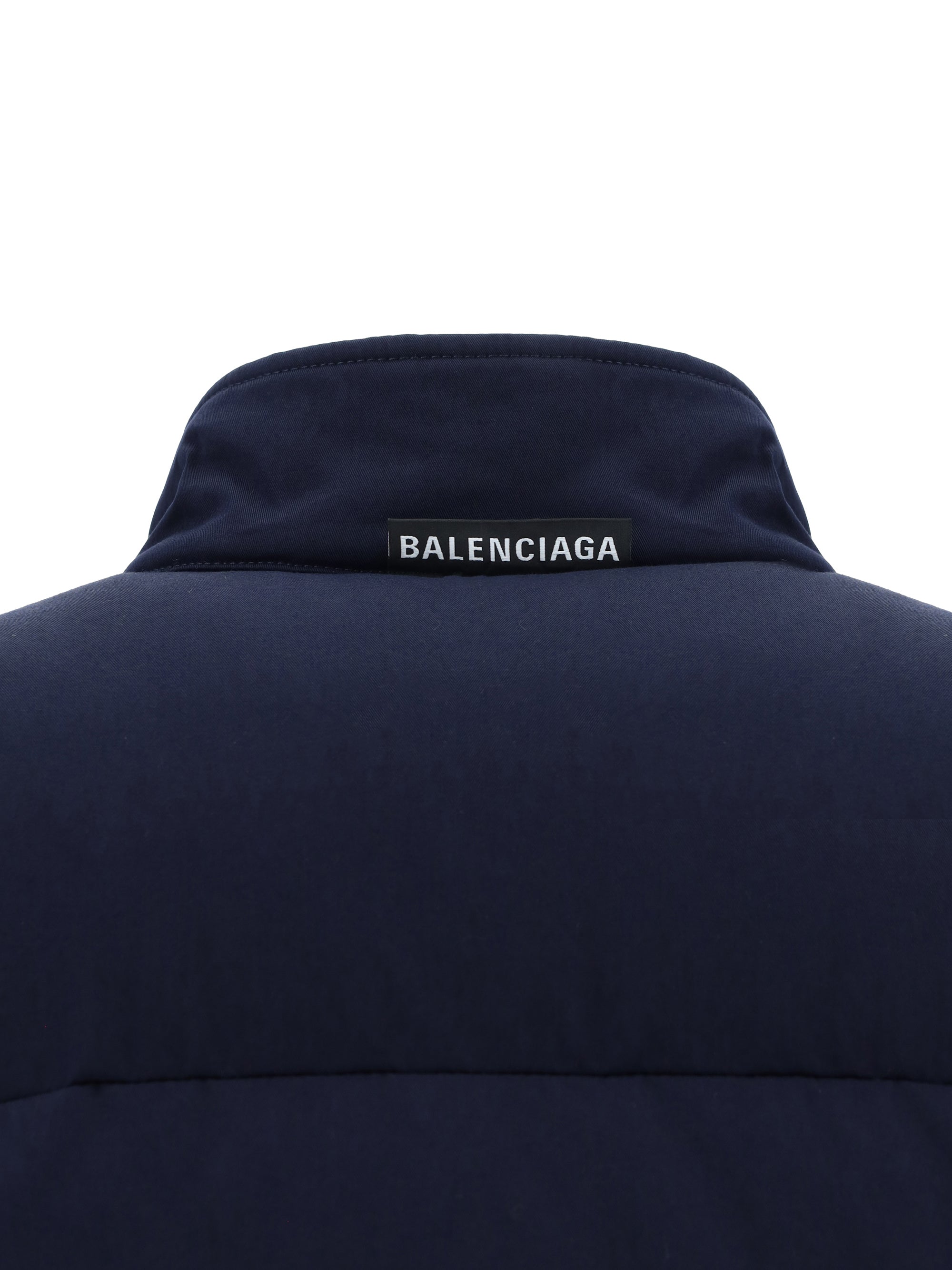 Shop Balenciaga Men Down Jacket In Multicolor