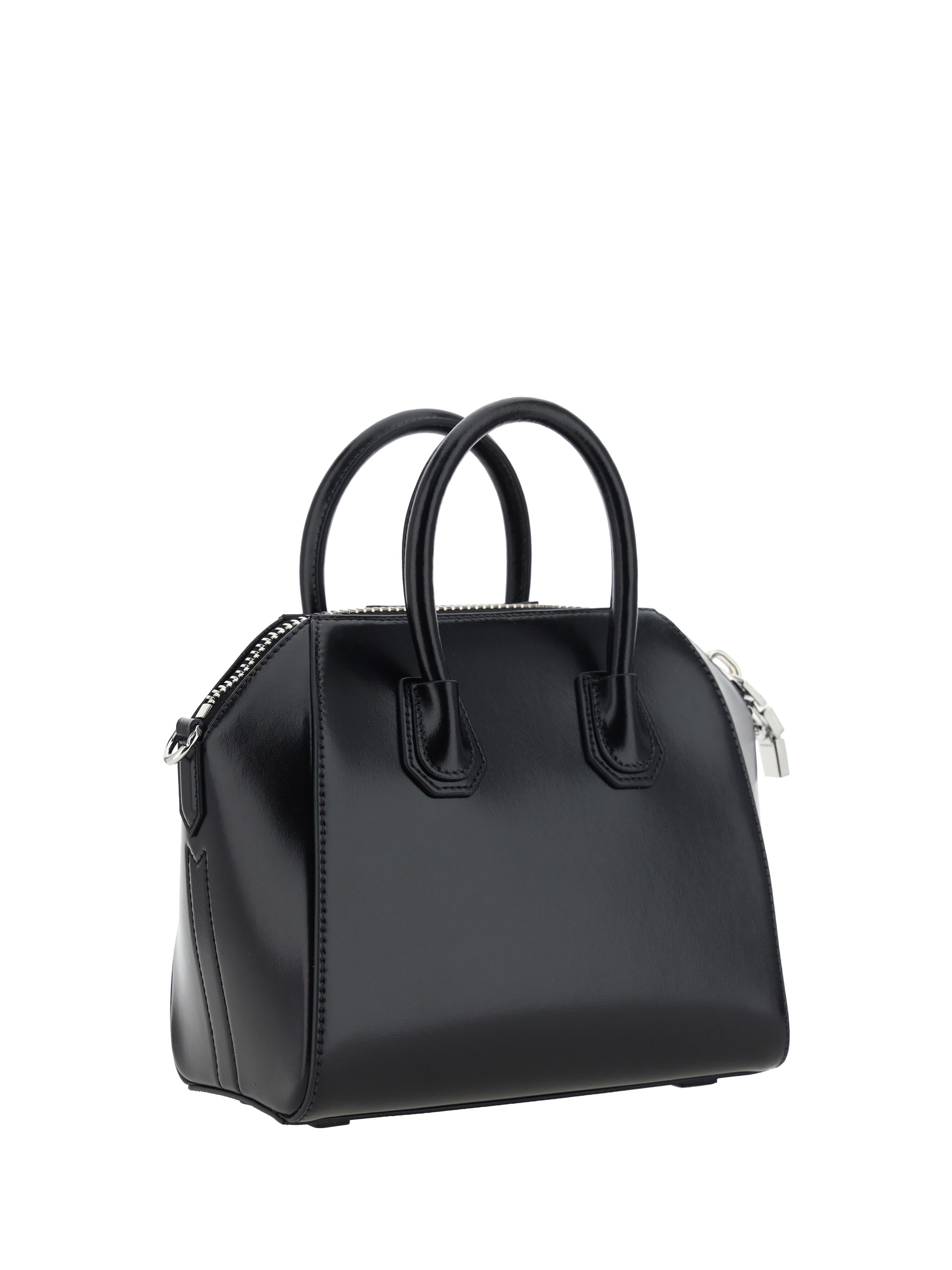 Shop Givenchy Women Mini Antigona Handbag In Black