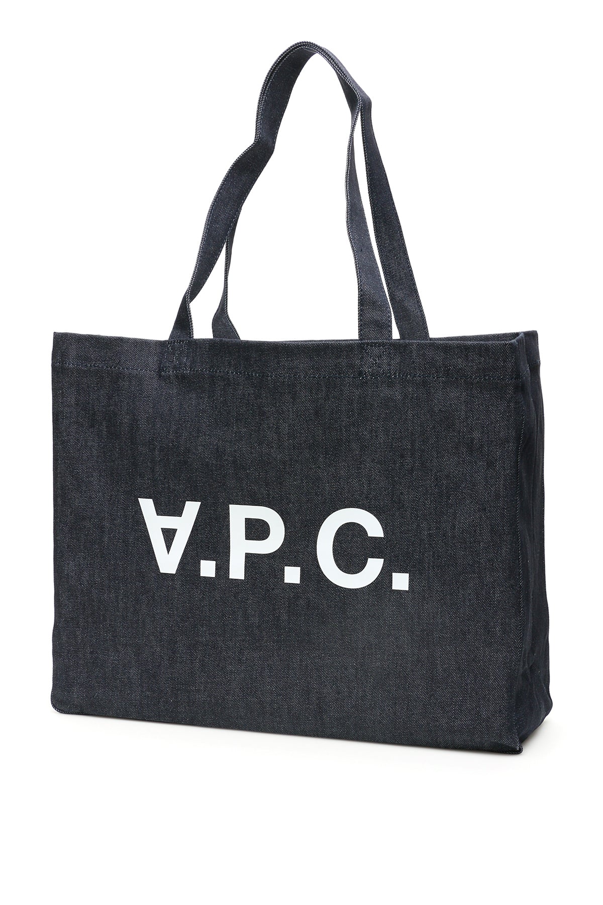 Shop Apc A.p.c. Daniela Denim Tote Bag Women In Blue