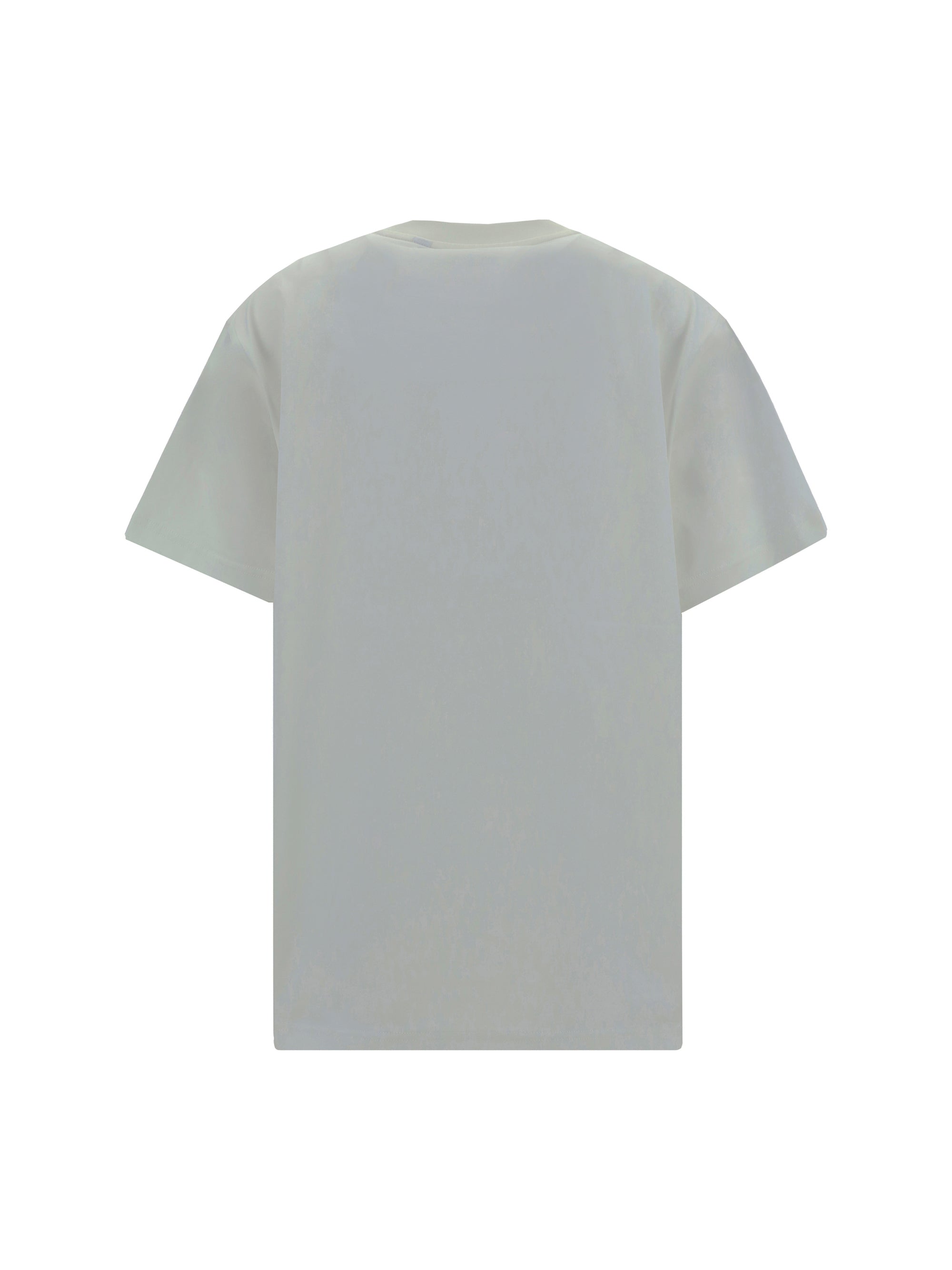 Shop Burberry Women T-shirt In White