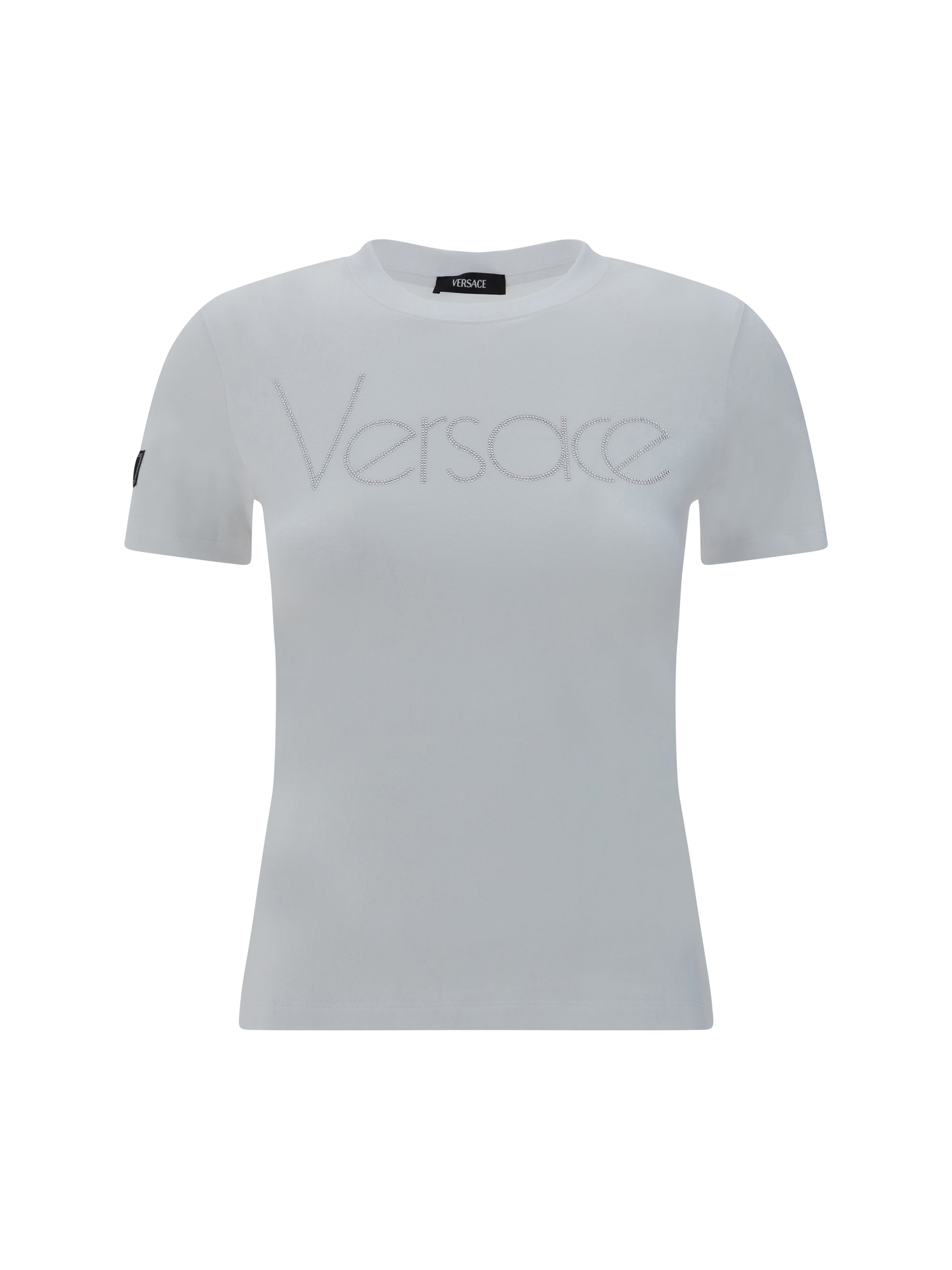 Shop Versace Women T-shirt In Multicolor