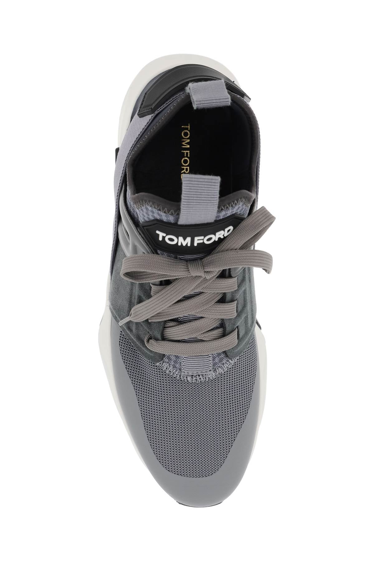 Shop Tom Ford "jago Mesh Sneakers For Men In Multicolor