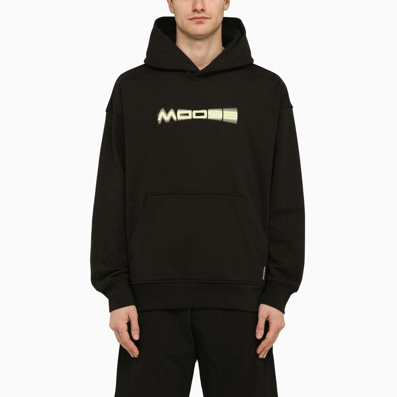 Shop Moose Knuckles Damien Hoodie Black Men