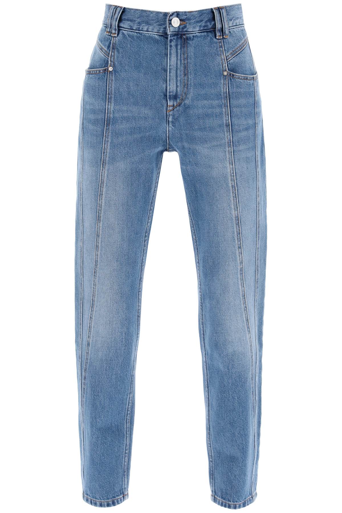 Shop Isabel Marant Nikira Jeans Women In Blue