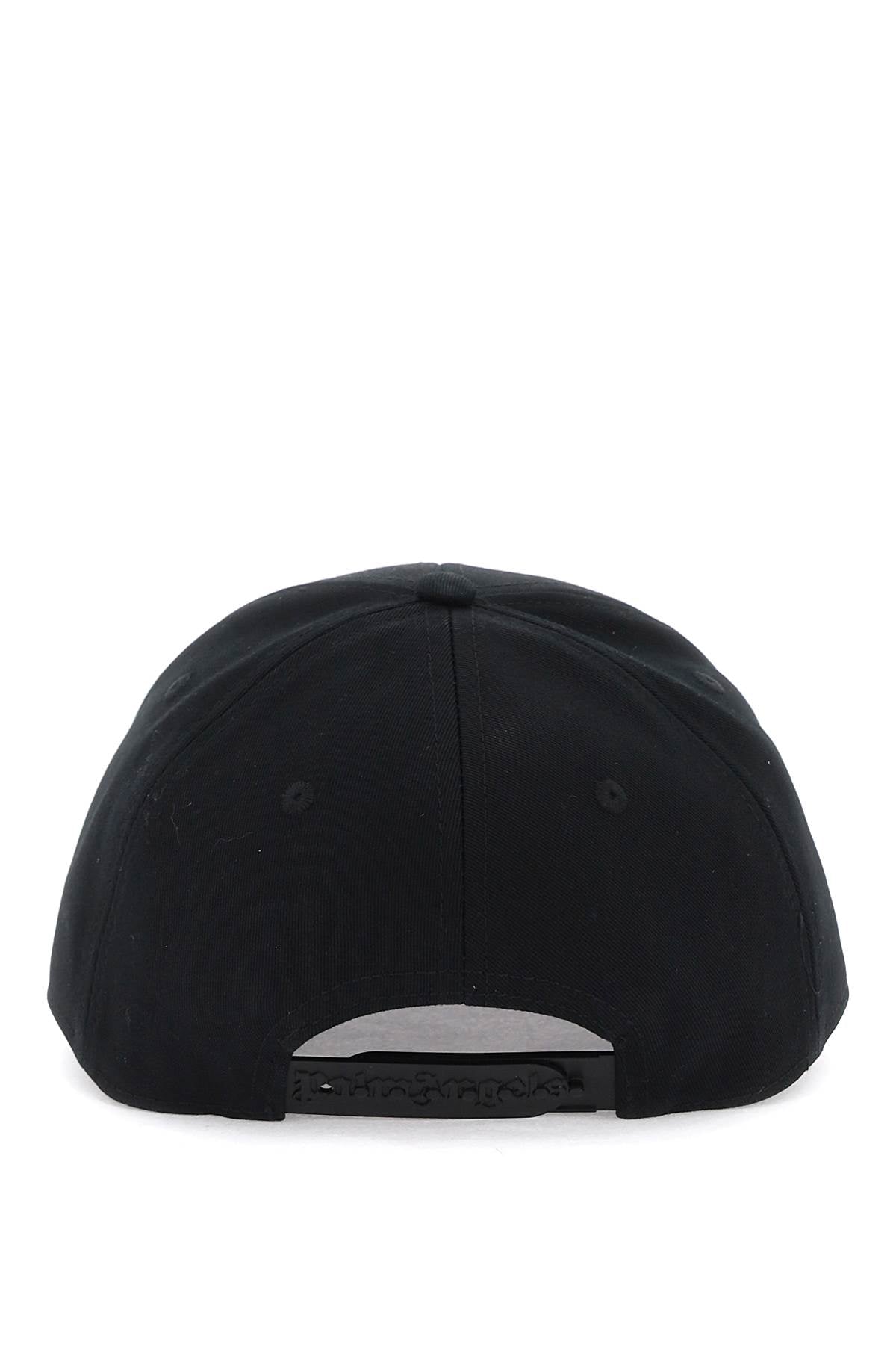 Shop Palm Angels Burning Monogram Baseball Cap Men In Multicolor