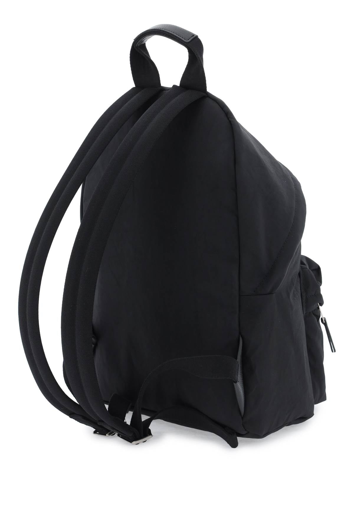 Shop Palm Angels Backpack With Logo Patch Men In Multicolor