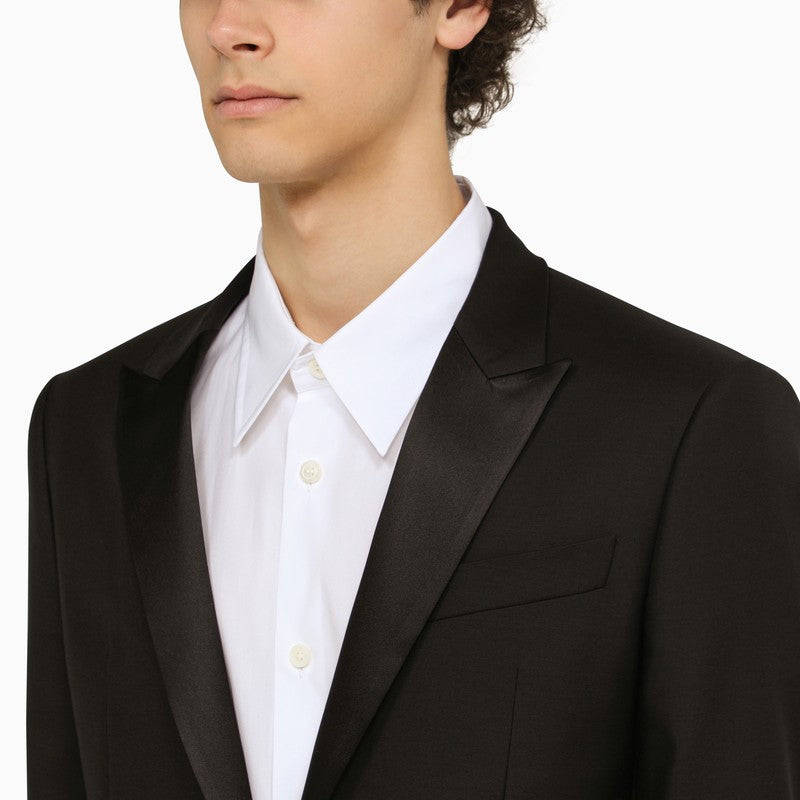 Shop Dsquared2 Black Single-breasted Wool Suit Men