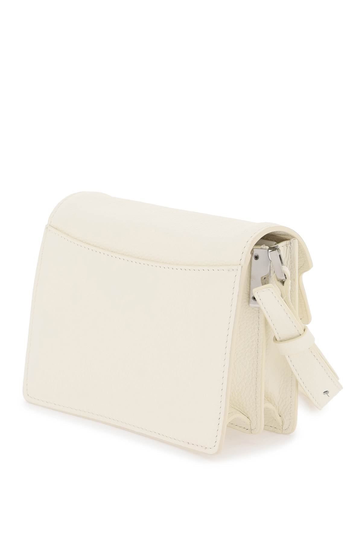Shop Marni Mini Soft Trunk Shoulder Bag Women In Cream