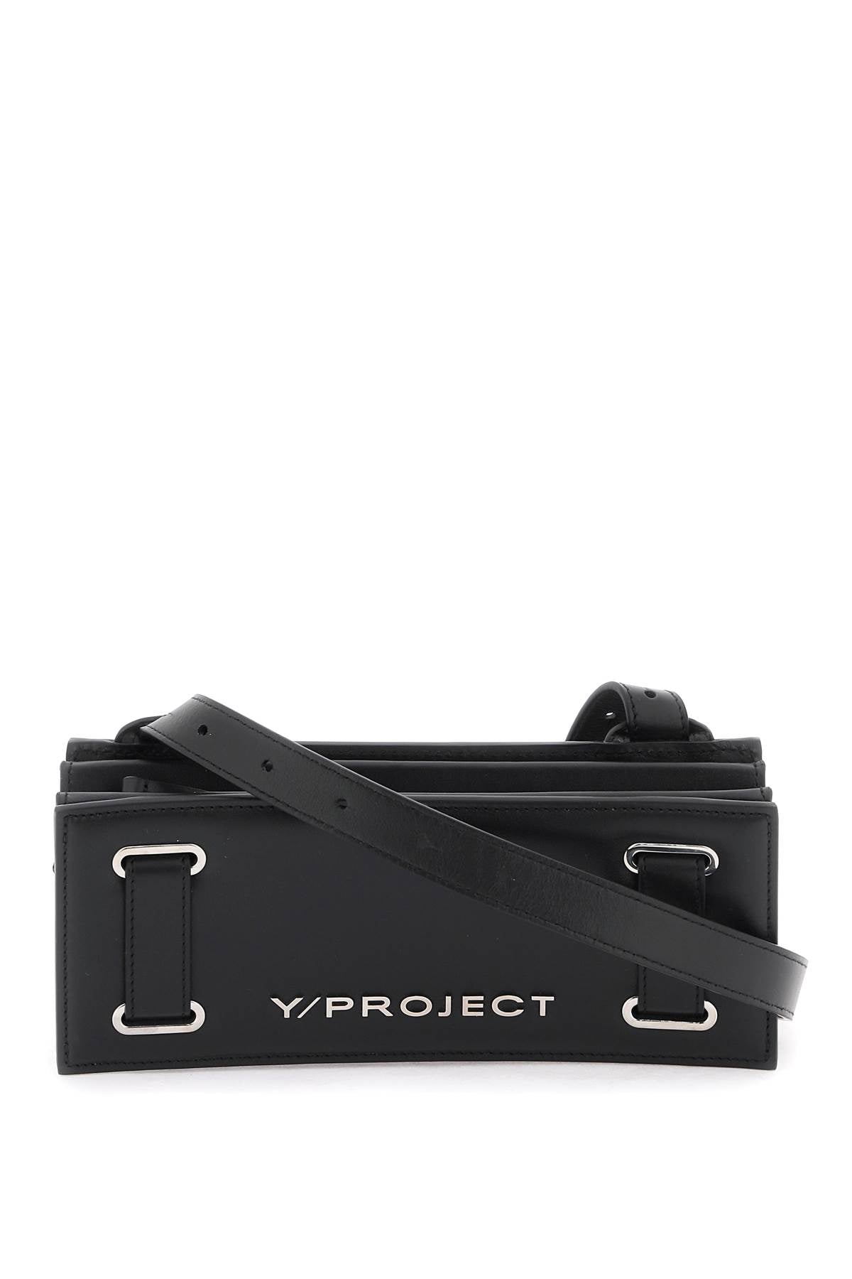 Shop Y/project Y Project Mini Accordion Crossbody Bag Women In Black