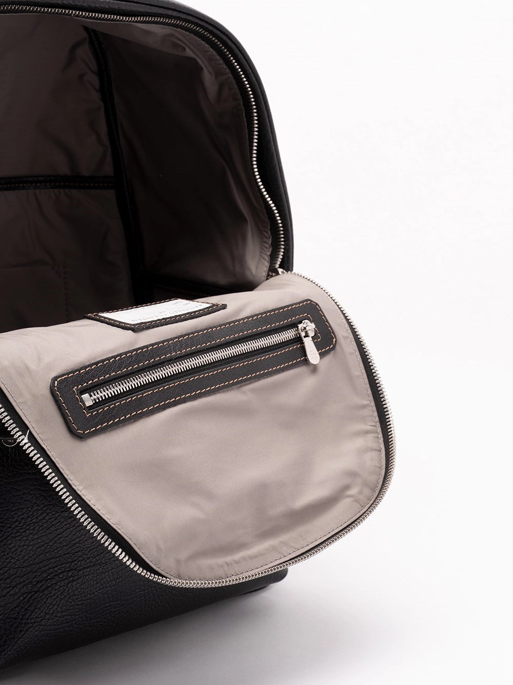 Brunello Cucinelli Leather Backpack In Multi