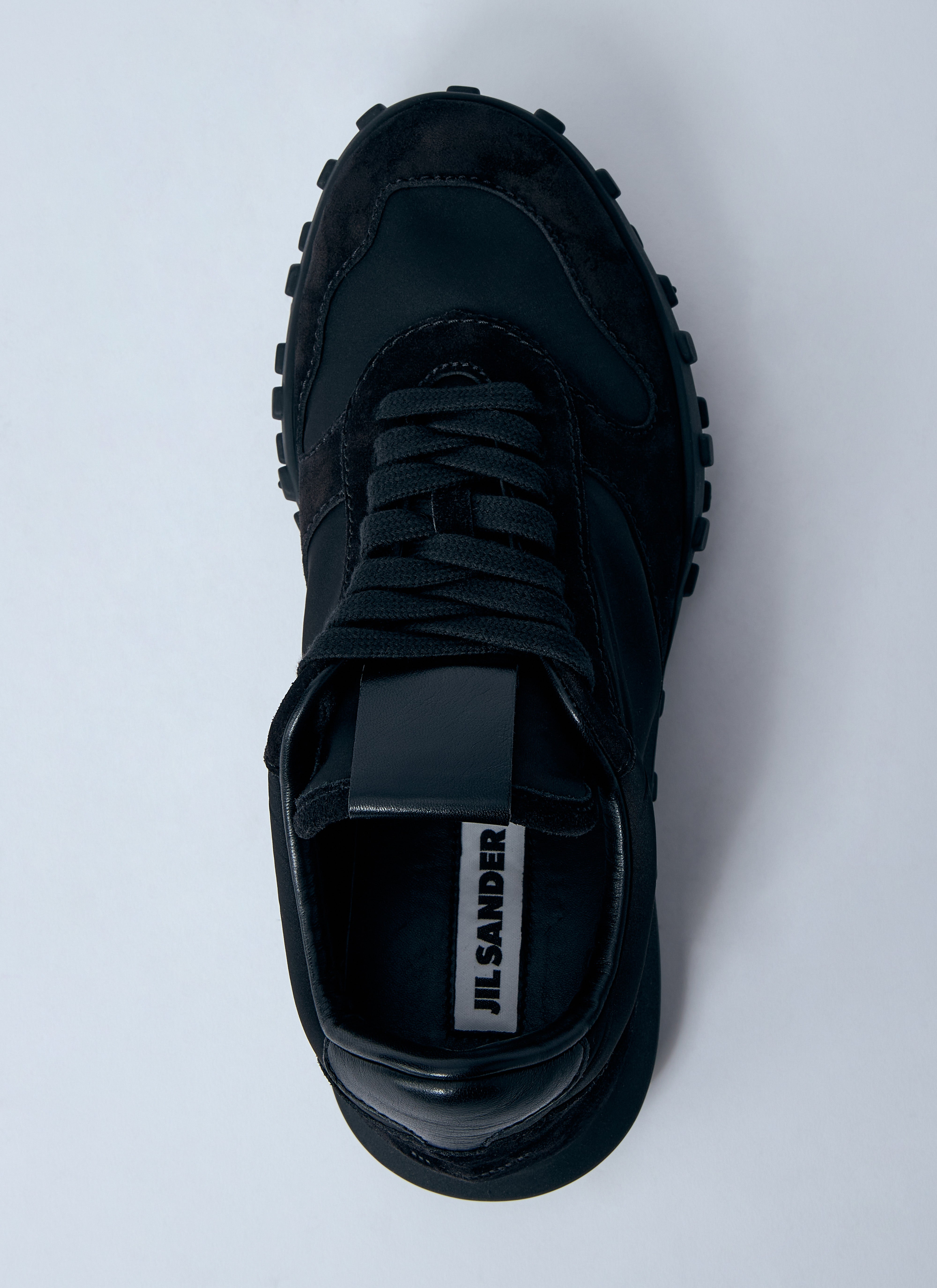 Jil Sander Women Low-top Sneakers In Black