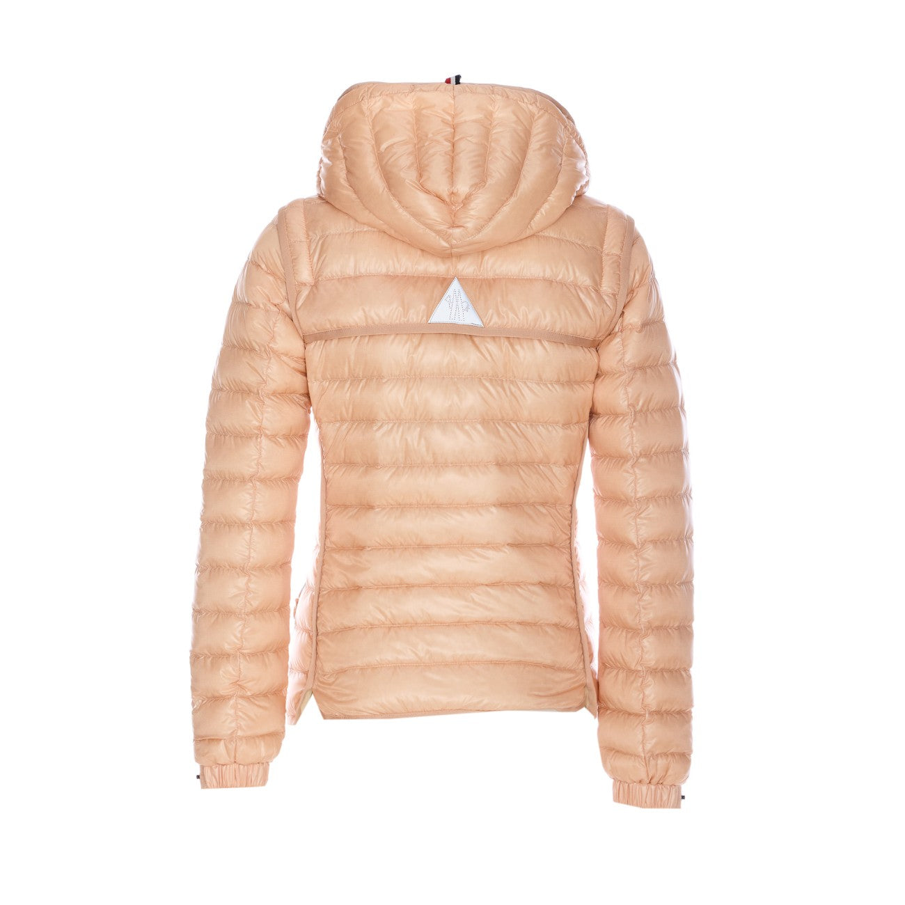 Moncler Karura 2-in-1 Hooded Short Down Jacket In Orange