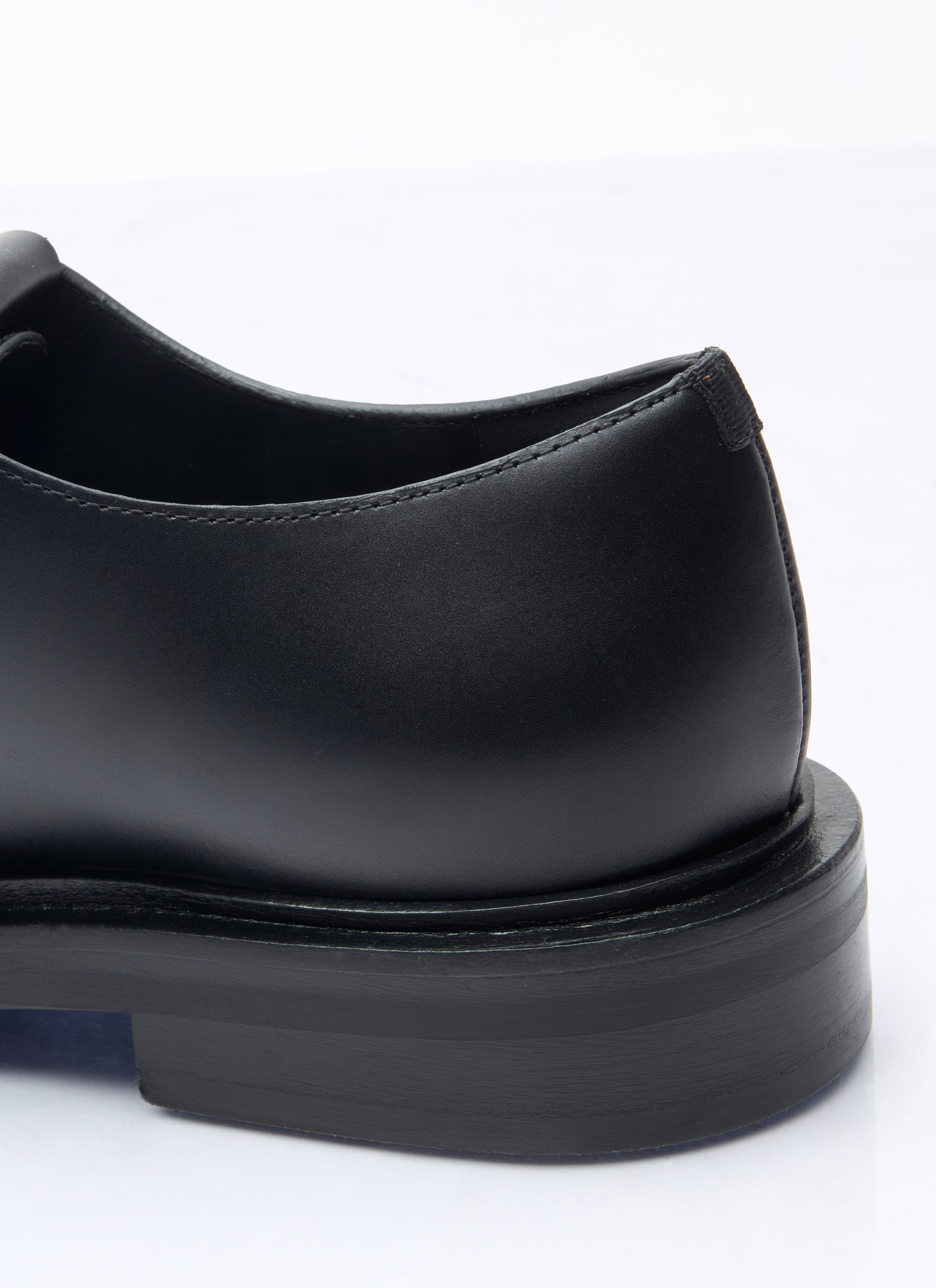 Max Mara Women Fringed Leather Lace-ups In Black
