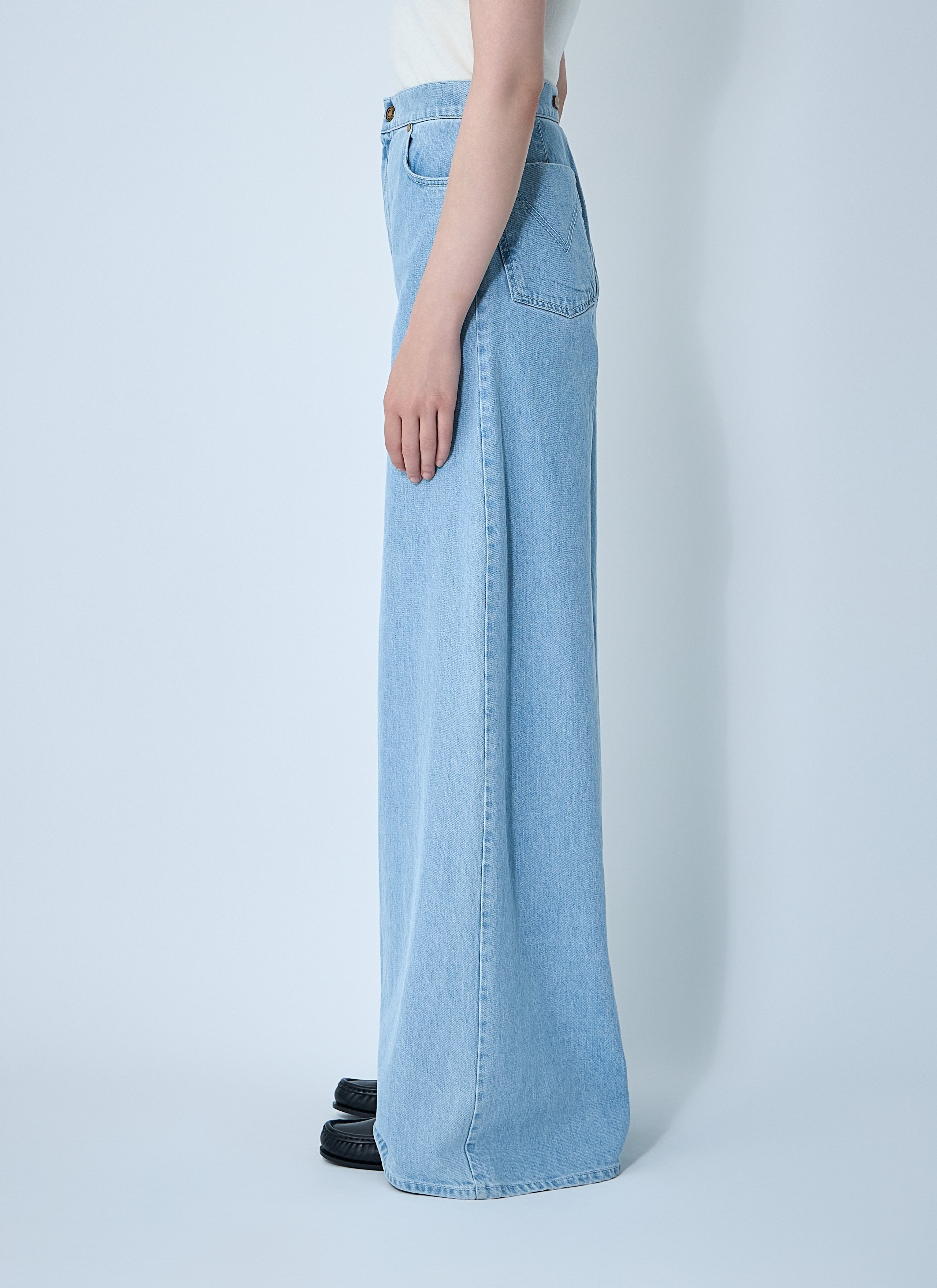 Max Mara Women Denim Jeans In Blue
