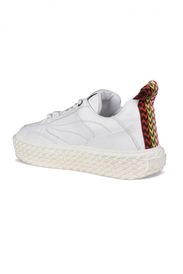 Lanvin Curbies 2 Platform Low-top Sneakers In White