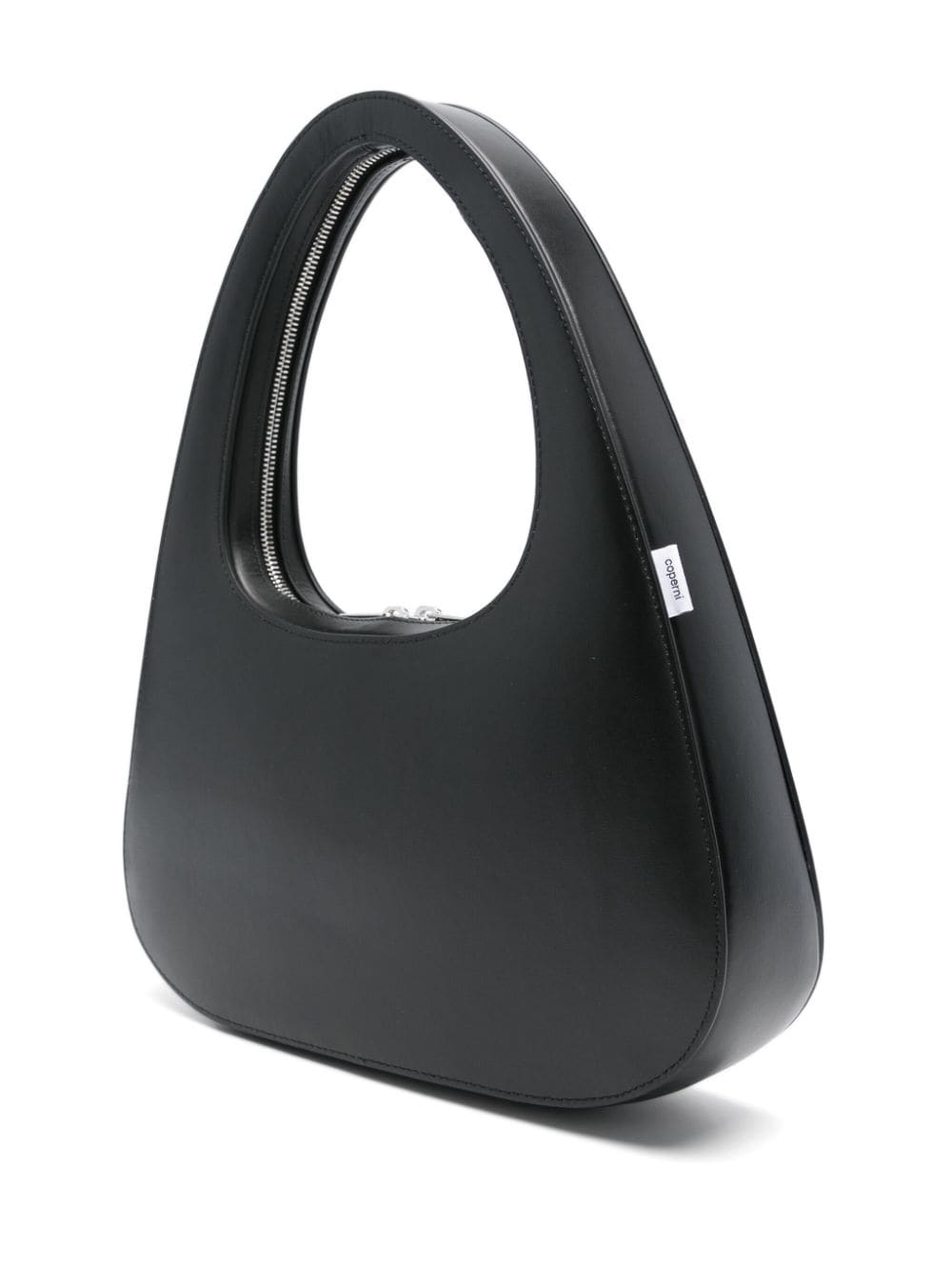 Shop Coperni Women Swipe Baguette Leather Shoulder Bag In Multicolor