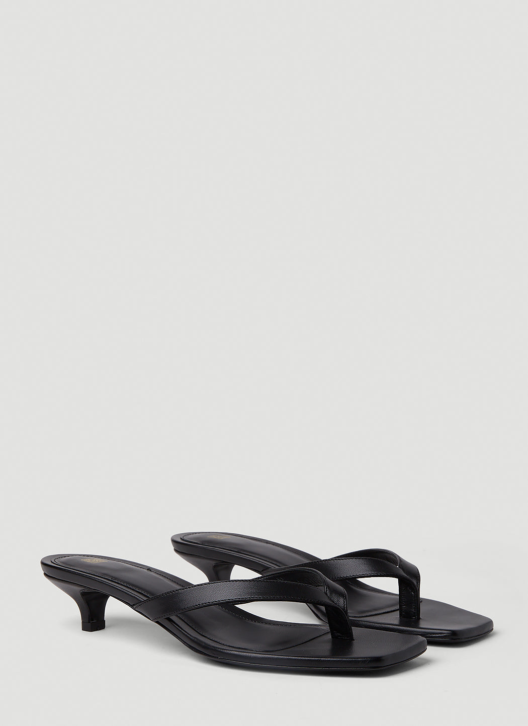 Totême Toteme Women Flip Flop Kitten Heels In Black