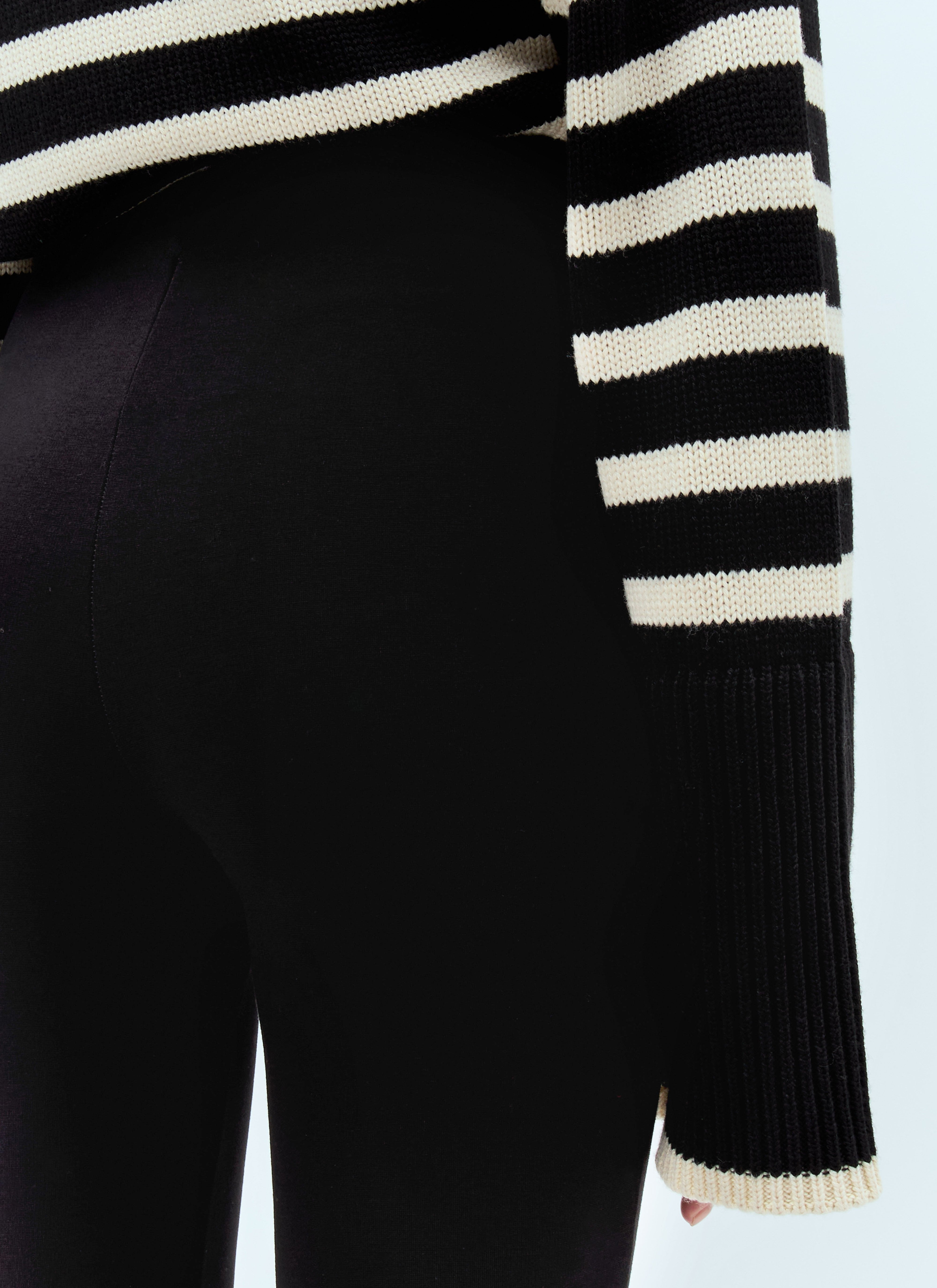Totême Toteme Women Zip Cuff Leggings In Black
