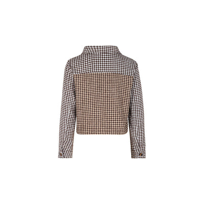 Fall Houndstooth Jacket for Women