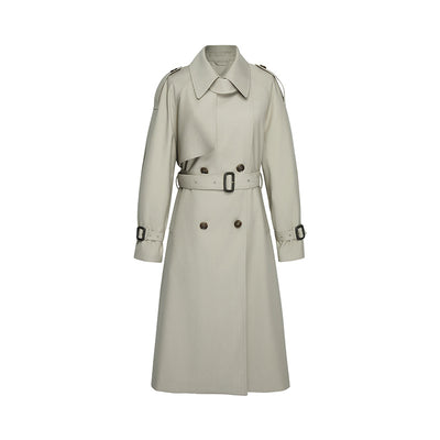 Classic Non Ironing Anti Wrinkle British Casual Trench Coat