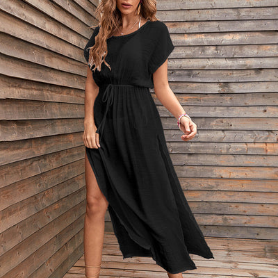 Sexy Side Split Seaside Holiday Beach Dress