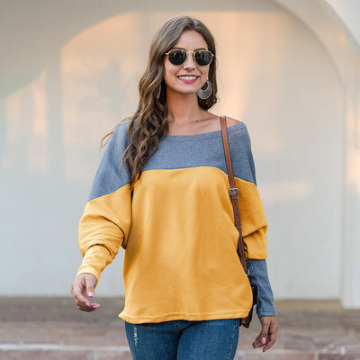 Off Shoulder Casual Long Sleeved